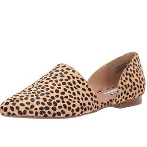 Steve Madden Talent D’Orsay Cheetah Print Flat